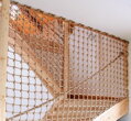 ochranná síť jutová 8mm, 180x80cm, oko 20x20cm