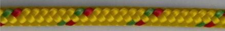 polypropylenová šňůra/lano s jádrem 16pramenná, pletená multifilament