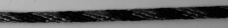 polypropylenové lano spiroidní 12pramenné, pletené